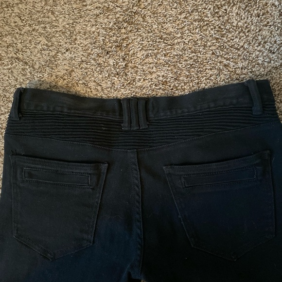 Dstakt Black Denim Jeans Men’s Size 32x32 Skinny Leg Hip Hop - Picture 12 of 13